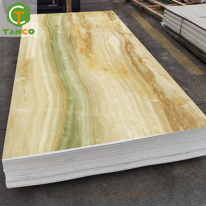 UV Marble Pvc Wall Panels Sheet Pvc Cladding Boards for TV Board ...