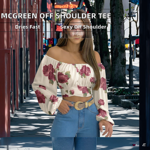 Crop Top à Manches Longues Décontracté en Polyester, T-shirt Sexy Moulant pour Femme, Streetwear, Tops Courts d'Été Unis et Respirants - Product Image 2
