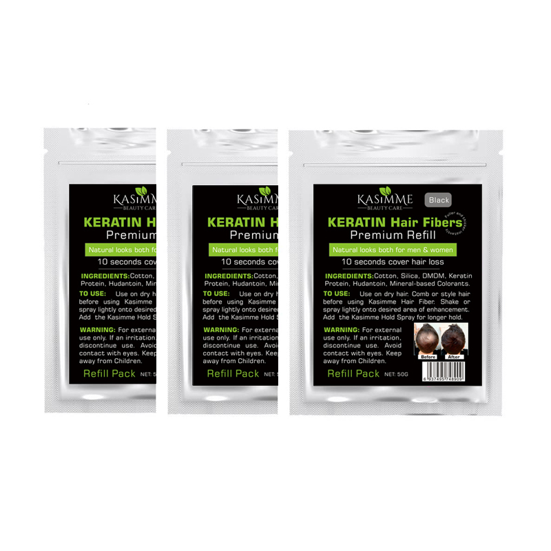 Kasimme Hair Building Fibers - Instant Thickening Solutions display picture 1