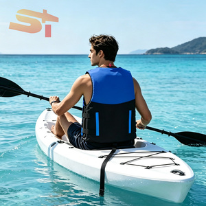 <span class=keywords><strong>Gilet</strong></span> <span class=keywords><strong>de</strong></span> <span class=keywords><strong>sauvetage</strong></span> marin réfléchissant certifié CE en mousse EPE durable SIKE avec tissu Oxford et néoprène SBR pour enfants - Product Image 1