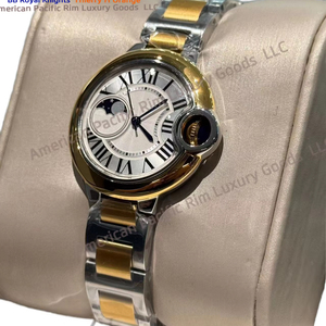 Reloj de Acero Inoxidable de Dos Tonos con Esfera de Números Romanos y Movimiento Automático para Hombre - Product Image 2