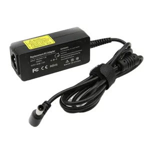 19.5V 2A 39W 6.5*4.4mm PC sạc cho Sony VGN-CR33 VGP-AC máy tính xách tay AC adapter bán buôn