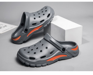 Sandalias de Verano Casuales para Hombre, Convertibles, con Amortiguación, Diseño Hueco, para Caminatas Urbanas y Ocio - Product Image 2