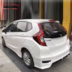 ขายดีสำหรับ Honda Fit <span class=keywords><strong>Jazz</strong></span> ปี 2018 2019 <span class=keywords><strong>2020</strong></span> ชุดแต่งรอบคัน สเกิร์ตหน้า สเกิร์ตหลัง สเกิร์ตข้าง ผลิตจากพลาสติก ABS - Product Image 4