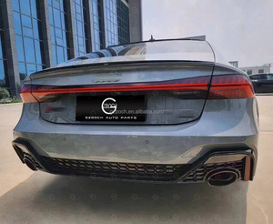 Kit carrosserie A7 à RS7 pour voiture 2019 + Audi A7 S7 à RS7 pare-chocs avant arrière garde-boue jupe latérale 1:1 Kit carrosserie large Rs7 - Product Image 6