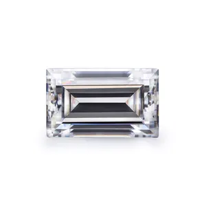 Starsgem Baguette bước cắt 1*1.5mm-3*5mm DEF Trắng lỏng moissanite kim cương