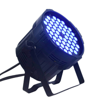Projecteur LED PAR RGB 150W (54 x 3W) DMX512 à commande vocale, 50000H, mélange de couleurs, IP20 pour DJ, club, bar, fête, scène, événement