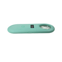 134,2 Khz RFID Handheld Cat Pet Dog Glass Implant Tag Reader Microchip Scanner Animal Chip Reader para mascotas