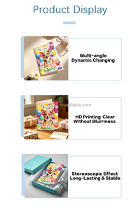 Cartes de vœux lenticulaires 3D personnalisées à effet de bascule, cartes de vœux de haute qualité avec images lenticulaires pour cadeaux de fêtes - Product Image 4