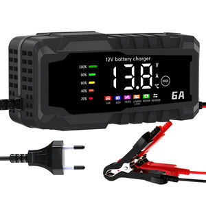 Новая модель 12v6A EU/US/UK/AU автомобильное зарядное устройство для аккумулятора мотоцикла и умный импульсный ремонт - Product Image 4