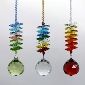 Crystal Suncatcher Chimes Prism for Hanging home decoration