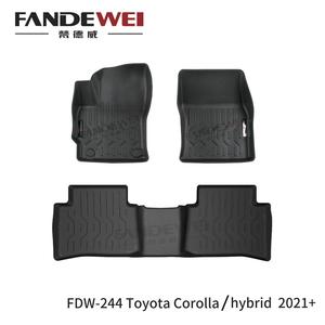 Tapis de voiture imperméable facile à nettoyer pour Corolla S Cross <span class=keywords><strong>Hybrid</strong></span> Camry coussin en caoutchouc tapis de revêtement de coffre - Product Image 3