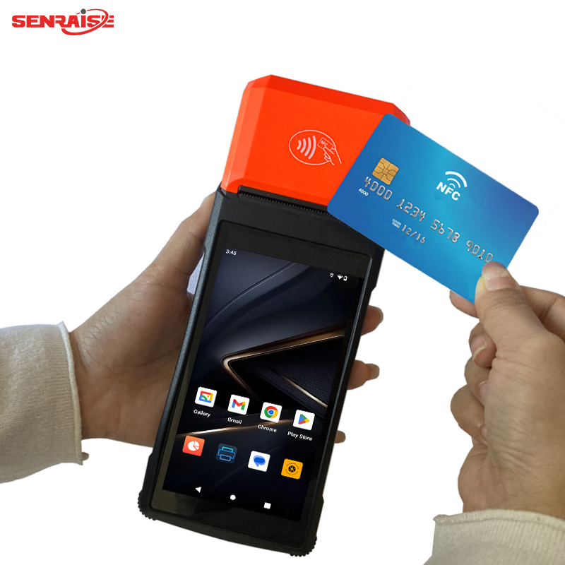Мобильный платеж Pos 4G беспроводной автономный портативный планшет Pos-система ручной Android Pos-терминал с NFC кард-ридер