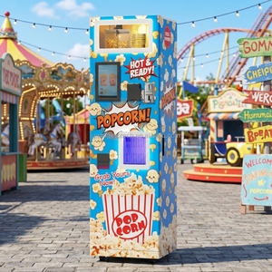 Nouvelle machine distributrice automatique <span class=keywords><strong>de</strong></span> pop-corn tendance pour pop-corn sucré et salé, idéale pour les cinémas et les rues piétonnes - Product Image 1
