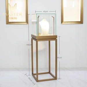 Vitrine à bijoux verticale durable et peu encombrante MASTER, vitrine économique pour petite boutique de bijoux, présentation <span class=keywords><strong>en</strong></span> vitrine - Product Image 4