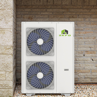 Pompe à chaleur air-eau ZKFD A+++ R32, intégrée, à conversion Full DC Inverter, garantie 3 ans, vente en gros d'usine