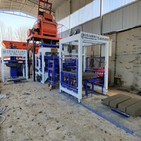 Machine à fabriquer des briques en ciment QT 5-15, machine intelligente à blocs de béton pour briques creuses, solides et de pavage