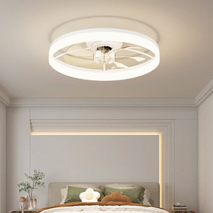 Hiện Đại 6 Tốc Độ DC Động Cơ Kim Loại Quạt Trần LED Ánh Sáng Ứng Dụng Điều Khiển Từ Xa 3-Màu Nhiệt Độ Thấp-Tiếng Ồn Hẹn Giờ Flush Núi Phòng Ngủ Thay Đổi Độ Sáng - Product Image 1