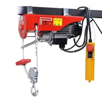 Mini-treuil électrique 500 kg 1 tonne 220 V, commande par panneau, hauteur de levage 10 m, usage minier, micro-treuil