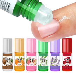 Suministros para Uñas, <span class=keywords><strong>Aceite</strong></span> Nutritivo para Cutículas <span class=keywords><strong>de</strong></span> 5 ml, Reparador <span class=keywords><strong>de</strong></span> Cutículas Agrietadas y Secas, 6 Aceites para Cutículas con Sabor a Frutas - Product Image 1