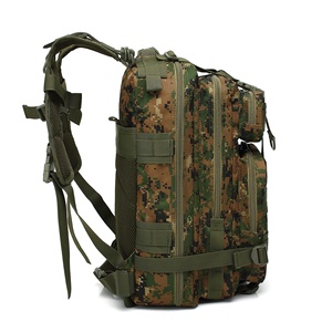 Sac à dos tactique 30L pour homme, sacs de voyage, survie en plein air, sac d'assaut 3P, sac EDC Molle, camouflage, randonnée, trekking, chasse - Product Image 5