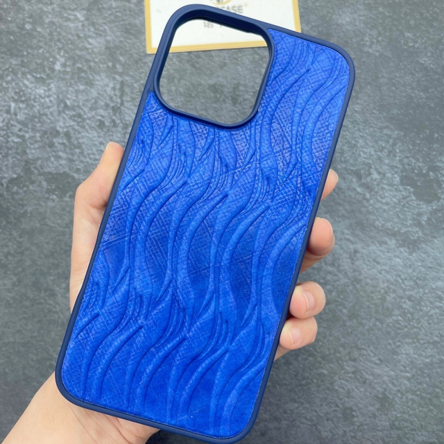 Water Ripple Design Magnetic Phone Case for iPhone 16 Air Anti-Scratch Soft TPU Cover Anti-Fingerprint