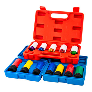 ZHCY Colored <b>Socket</b> Wrench Set <b>17mm</b> 18mm Hexagon Chrome Plated For Tire Repair Tools - Product Image 2