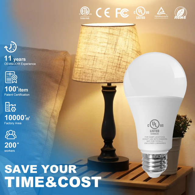 China Manufacturers 100LM/W 5W 7W 9W 12W E27 E26 B22 Smart Charge Emergency Rechargeable LED Light Bulb