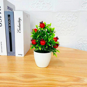 Plantes artificielles en pot, en plastique, hauteur 18 pouces, décoratives, pour intérieur et extérieur - Product Image 3