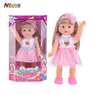 Ntoys <span class=keywords><strong>Bambole</strong></span> Interattive da 13 Pollici, Realistiche, Camminano, Cantano e <span class=keywords><strong>Parlano</strong></span>, Giocattoli per Bambini, <span class=keywords><strong>Bambole</strong></span> Reborn in Vinile Realistico, Regali - Product Image 2
