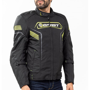 Befast BLUME CE Chaqueta de Turismo de 3 capas Negro Amarillo 5XL - Product Image 2