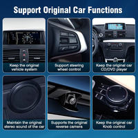 Pantalla de Repuesto para Radio de Coche de 10.25 Pulgadas y 1920*720 para BMW Serie 1/2 F20/F21/F22 NBT 2013-2017, CarPlay Inalámbrico y Android