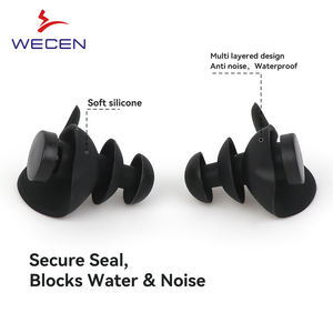 Bouchons <span class=keywords><strong>d</strong></span>'<span class=keywords><strong>oreille</strong></span> et pince-nez étanches de haute qualité <span class=keywords><strong>pour</strong></span> adultes jeunes nouveaux bouchons <span class=keywords><strong>d</strong></span>'<span class=keywords><strong>oreille</strong></span> de couleur multicolore combo de luxe avec étui en PP dort <span class=keywords><strong>pour</strong></span> nager - Product Image 5