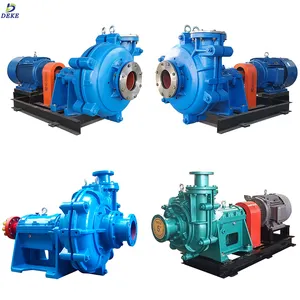 Horizontal Centrifugal Slurry Pumps Electric Centrifugal River Sand Solid Heavy Duty Mud Pump Slurry Pumps