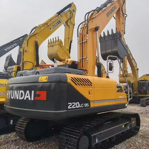 Grande Promoção Escavadeira Hyundai 220LC-9S Original Usada da Coreia Máquinas de 22 Toneladas Recondicionadas Escavadeira de Esteiras - Product Image 1