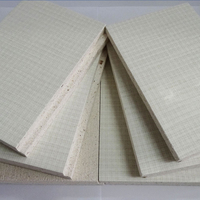 Panneaux de parement extérieur en sulfate de magnésium (MGO) CNC Vogue, isolation phonique 5+, pour portes coupe-feu, blanc, 10 mm, pour écoles