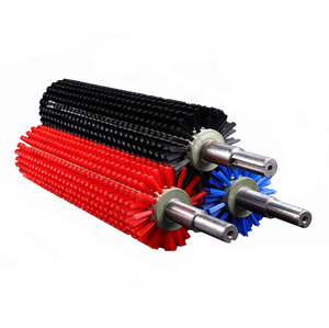 Cepillo de Rodillo de Cilindro de Nailon Rotatorio con Eje de Acero Inoxidable Multifuncional para Limpieza - Product Image 1