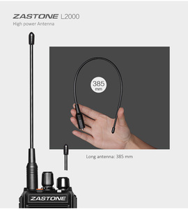 20km công suất cao zastone L2000 đài phát thanh cầm tay 20 watt <span class=keywords><strong>2</strong></span> cách phát thanh UHF Talkie Walkie - Product Image 5