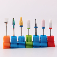 CNYnail-brocas de cerámica profesionales para manicura, carburo de tungsteno, 5 en 1, venta al por mayor de fábrica