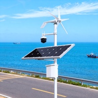 Kit d'énergie solaire hors réseau 40W 111WH avec panneau en silicium monocristallin et batterie lithium-ion pour vidéosurveillance extérieure