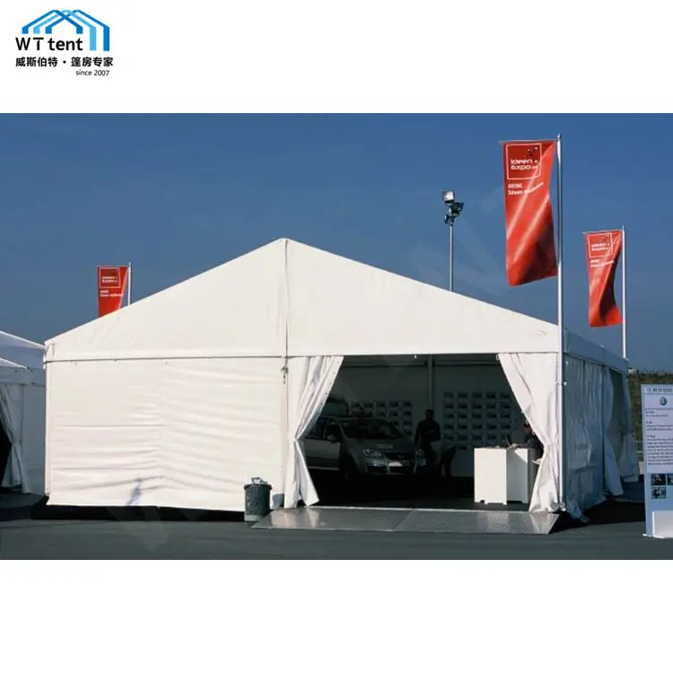 خيمة خارجية 40x50m للورشة الصناعية بأرضية خشبية كبيرة