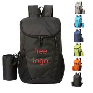 Hot Selling <b>Lightweight</b> Sports <b>Backpacks</b> Large Capacity Outdoor Bag Folding Waterproof Unisex Travel <b>Backpack</b> With Logo - Product Image 1