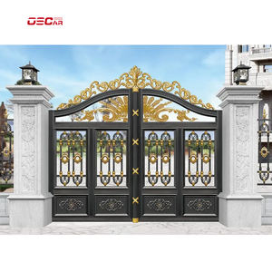 Diseño de Puertas Principales de Aluminio Personalizadas para Casa de Lujo, para Villa - Product Image 3