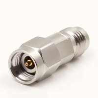 Connecteur à ondes millimétriques 2,4/2,92-KJG, femelle 2,4 mm vers mâle 2,92 mm, 50 ohms, adaptateur de test haute précision en acier inoxydable
