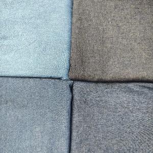 高品质现代透气染色牛仔布16 * 16平纹面料无弹力棉质裤子夹克衬里8.1盎司重量 - Product Image 1