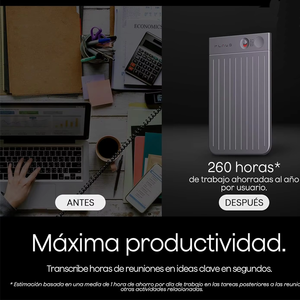 Registratore Vocale AI PenPlaud Note Pin GPT Senza Canone Mensile Senza Abbonamento Annuale Traduce Testo Registratore Vocale Digitale OLED - Product Image 6