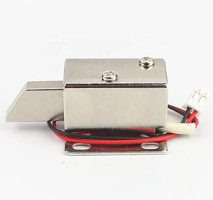 LY-031 Mini DC 12V 0.4A điện từ khóa cửa dài chốt thép điều khiển điện cho tủ tủ linh kiện điện tử - Product Image 2