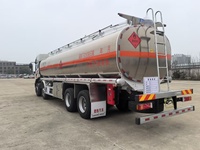 Camion-citerne à carburant Dongfeng 32000L de Chine, 8x4, 30 mètres cubes, en aluminium, Yuchai 350HP pour essence et diesel