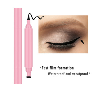 Auf Lager bunte Eyeliner Private Label wasserdichte langlebige flüssige Eyeliner Bleistift Doppelkopf Eyeliner - Product Image 4