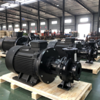 Pompa Sentrifugal Industri Efisiensi Tinggi Tipe Close Coupled untuk Sistem Air untuk Memompa Air untuk Berbagai Aplikasi